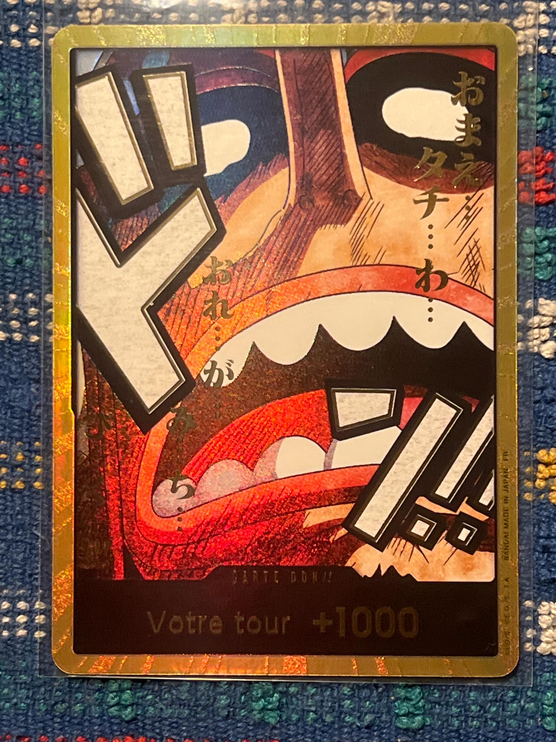 Carte DON!!gold ussop fR DON!! — One Piece TCG FR (Bandai)