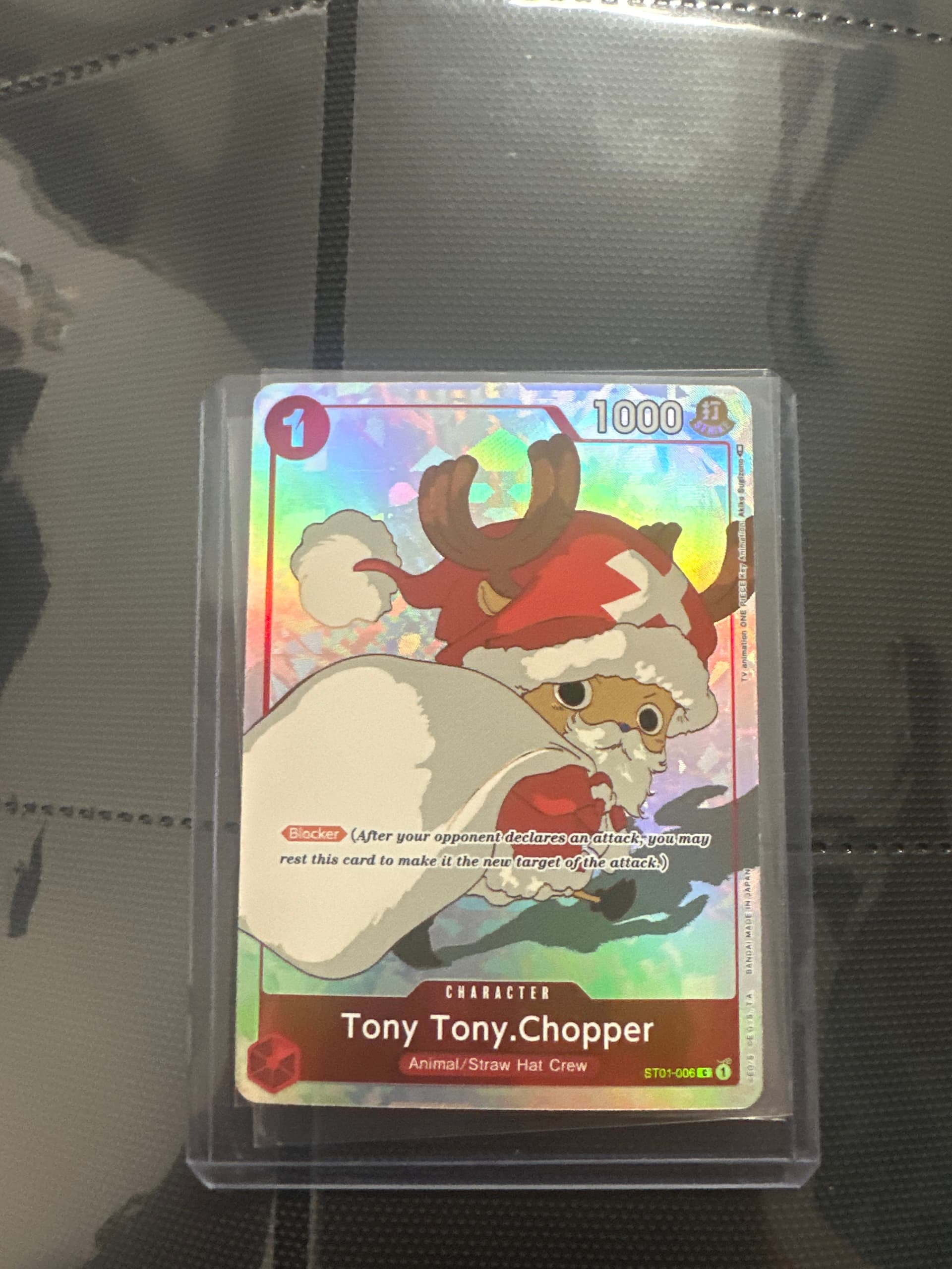 Carte Tony-Tony Chopper ST01-006_p3 Common OTHER — One Piece TCG EN (Bandai)